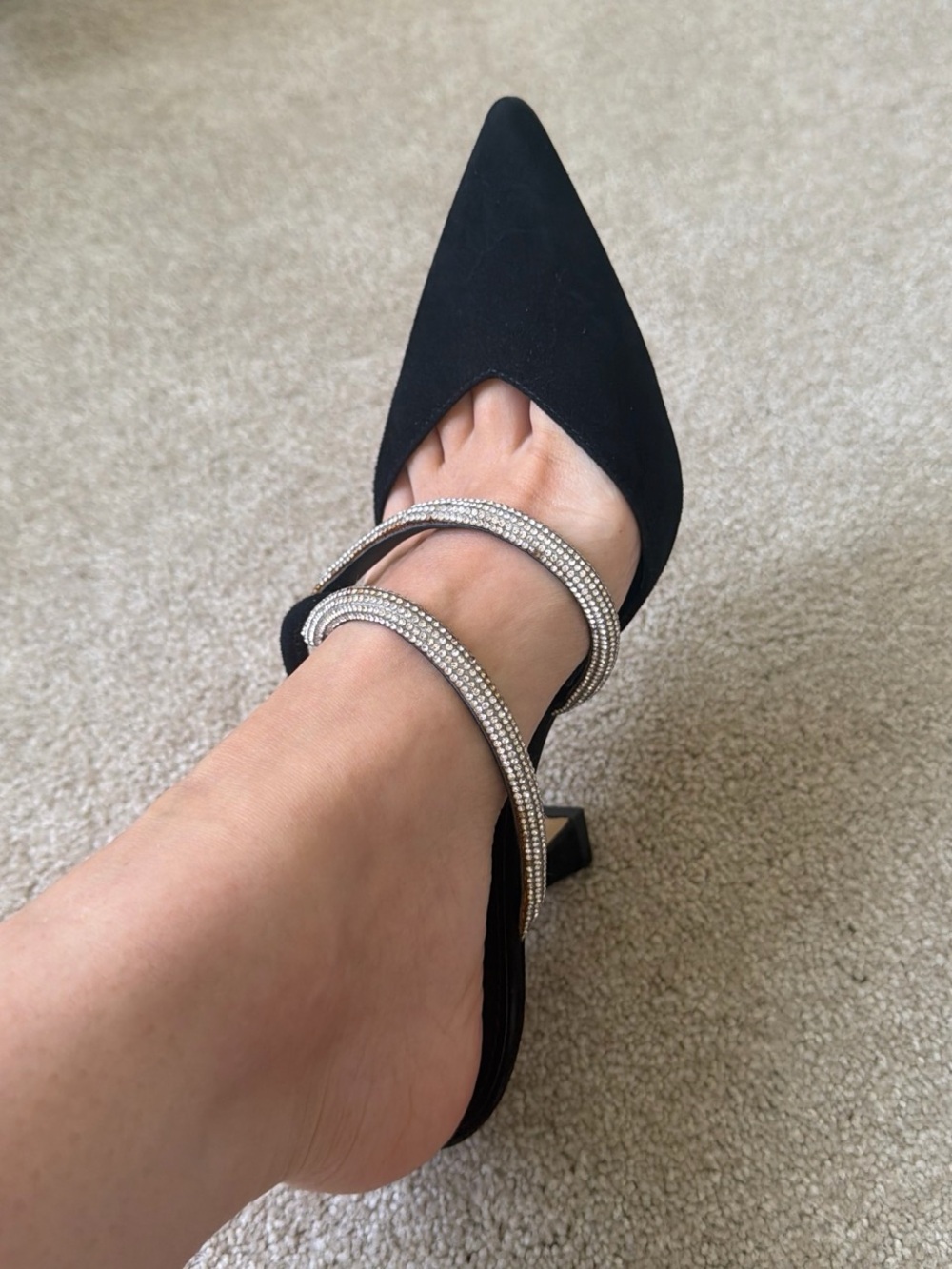 Marc Fisher Rhinestone Heels - Picture 9 of 9